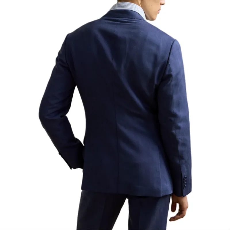 Ralph Lauren Purple Label Business Suit Coat Men's Blue-3