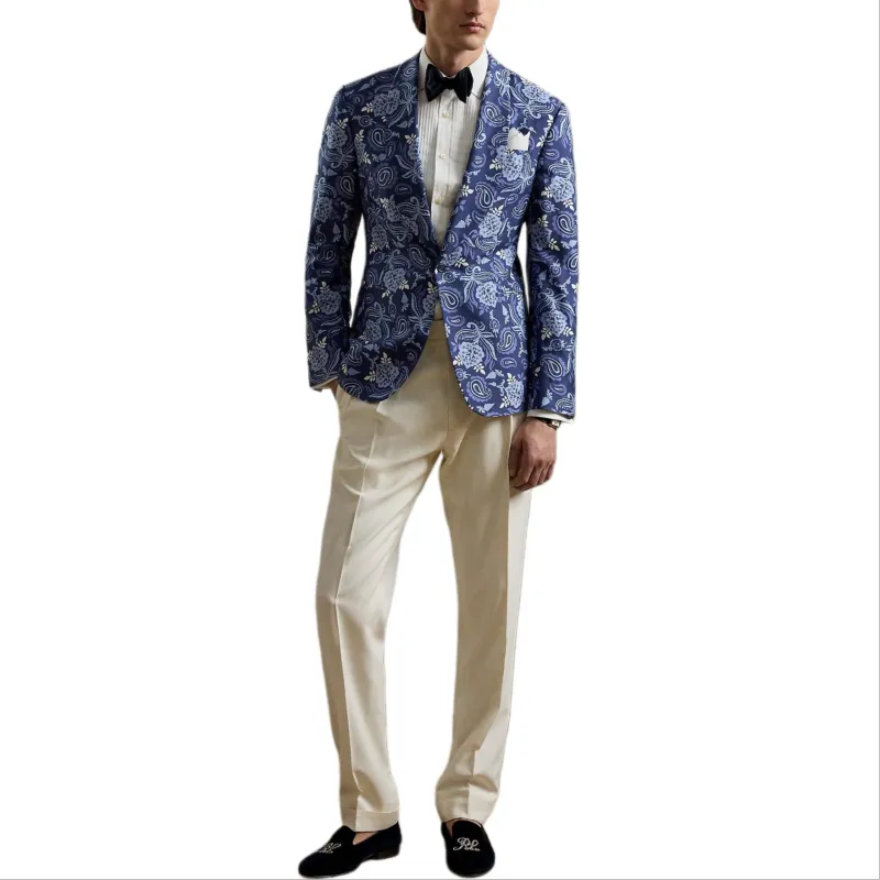 Ralph Lauren Purple Label Business Suit Coat Men's Marine Blue-1