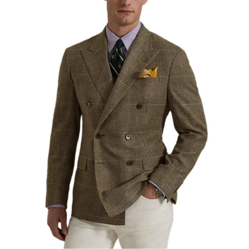 Polo Ralph Lauren Business Suit Coat Men's Brown-3