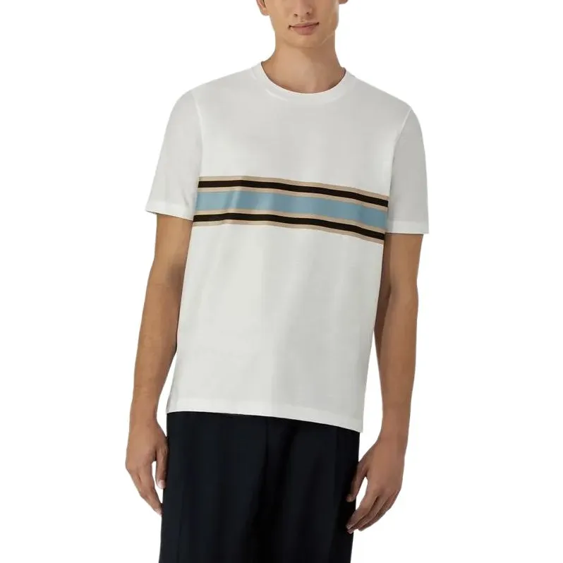 Canali T Shirts Men White-2