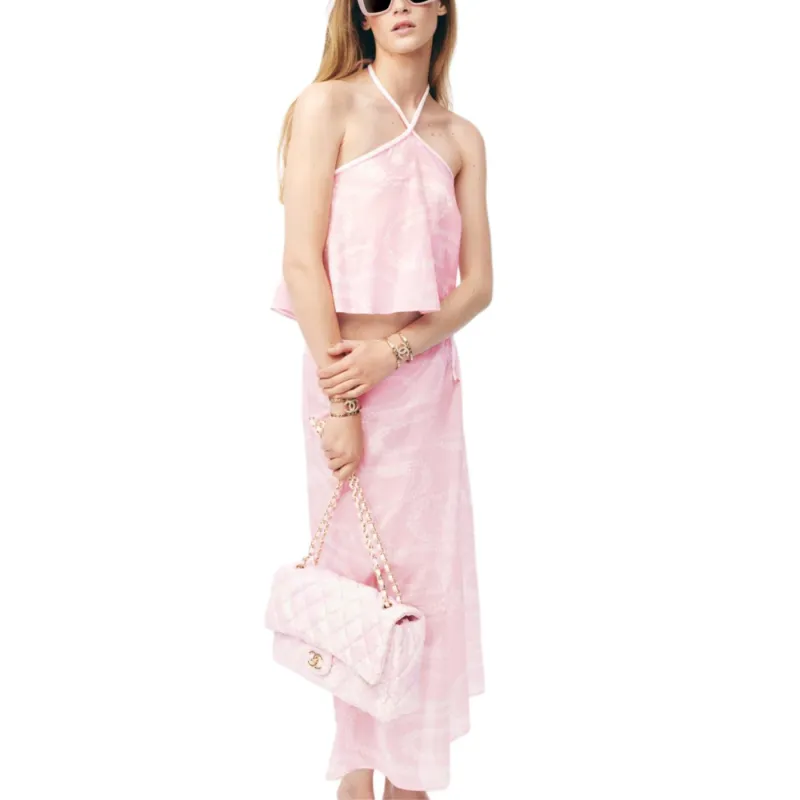 CHANEL SS25 Camisole Women's Pink-1