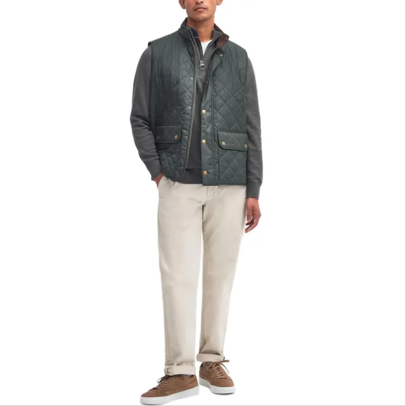 BARBOUR Vests Men Gray-1