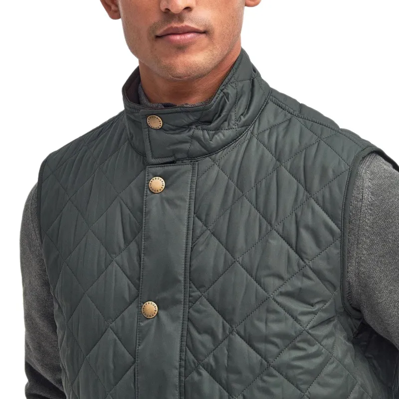 BARBOUR Vests Men Gray-4