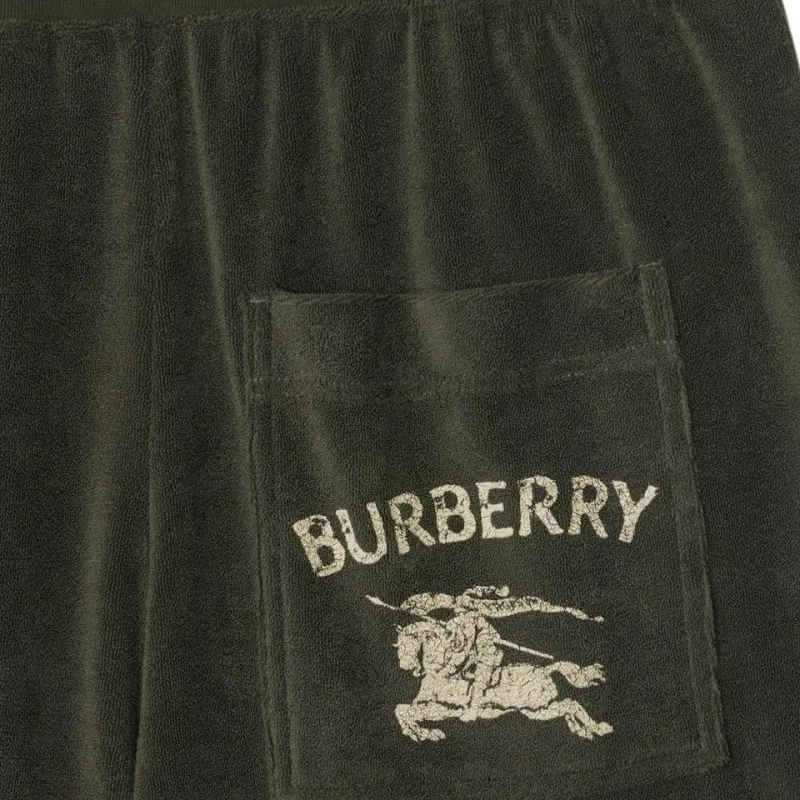 Burberry SS25 Casual Shorts Men's Green-4