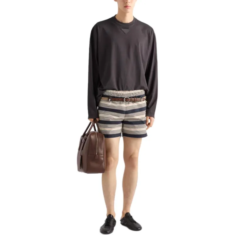 PRADA T Shirts Men Black-1