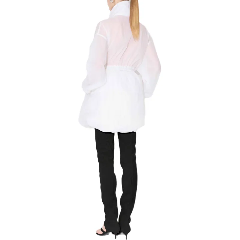 Alaia Coats Women's White-2