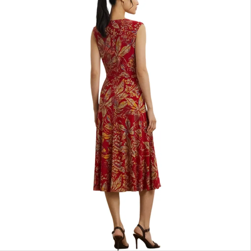 LAUREN RALPH LAUREN Sleeveless Dress Women's Red-2