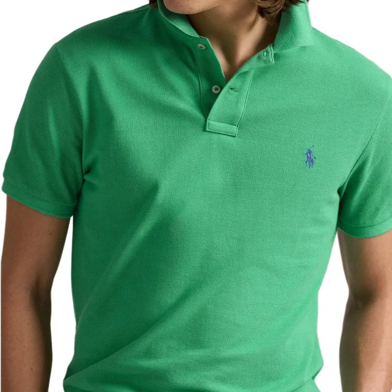 Polo Ralph Lauren Polo Shirt Men's Bamboo Raft Green-3