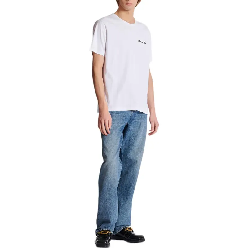 BALMAIN Cotton T shirt-4