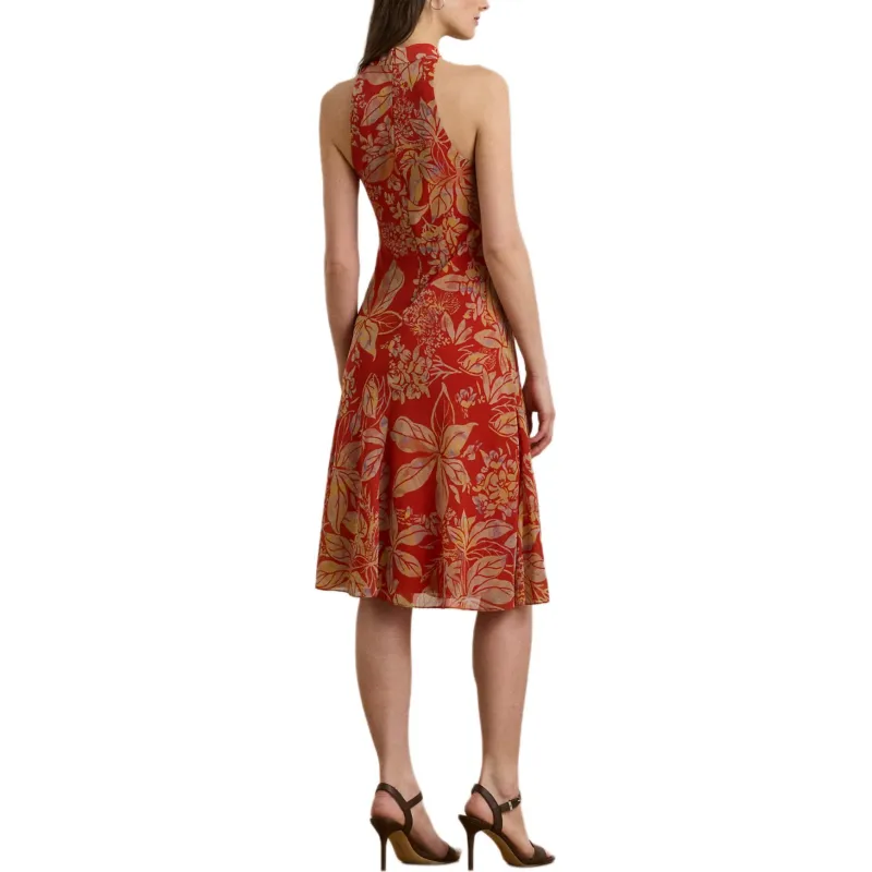 LAUREN RALPH LAUREN Sleeveless Dress Women's Red-2