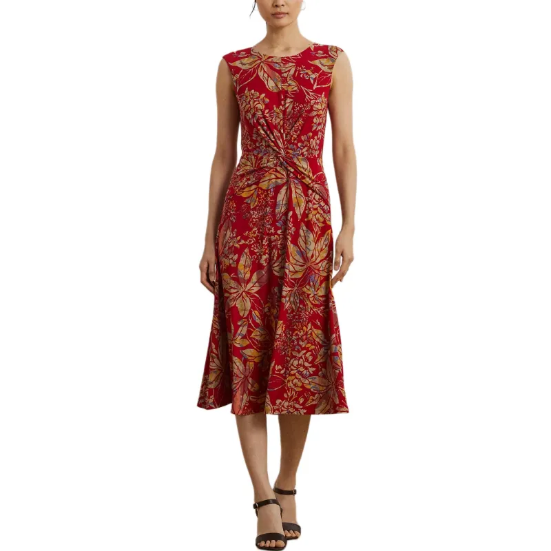 LAUREN RALPH LAUREN Sleeveless Dress Women's Red-1