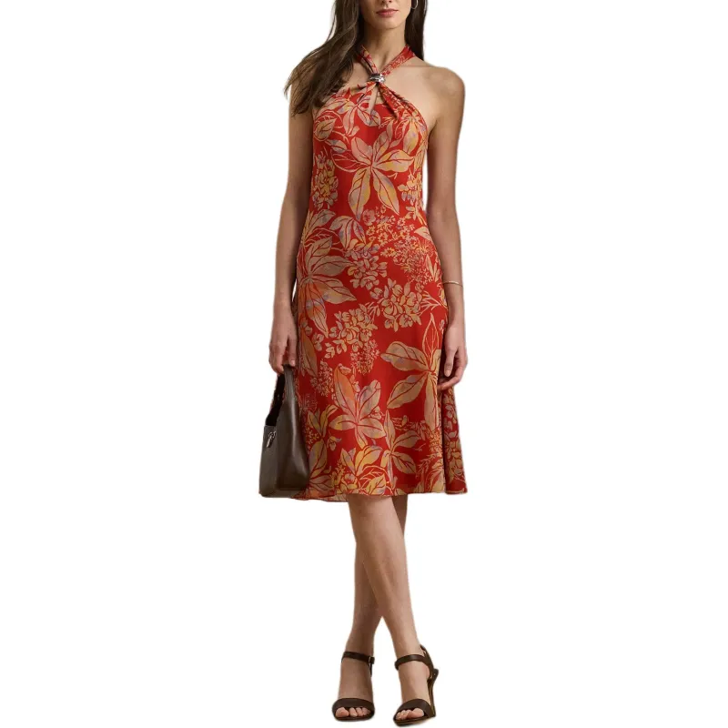 LAUREN RALPH LAUREN Sleeveless Dress Women's Red-1