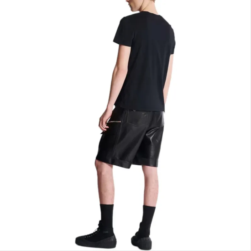 BALMAIN T Shirts Men Black-4