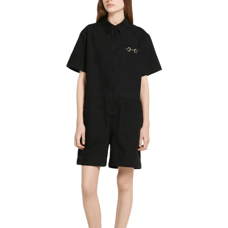 GUCCI FW25 Jumpsuit Women's Black-1