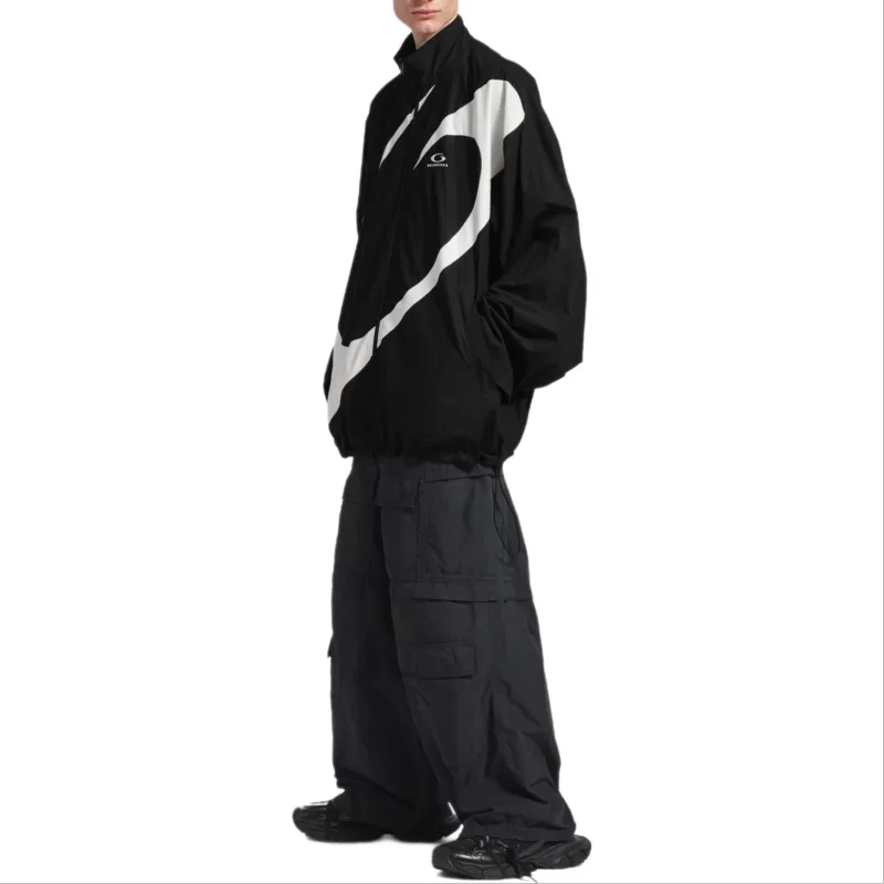 Balenciaga Jackets & Coats Loose Fit Men's Black-4