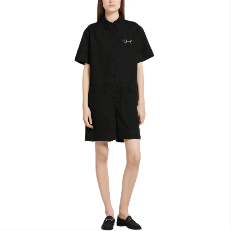GUCCI FW25 Jumpsuit Women's Black-2