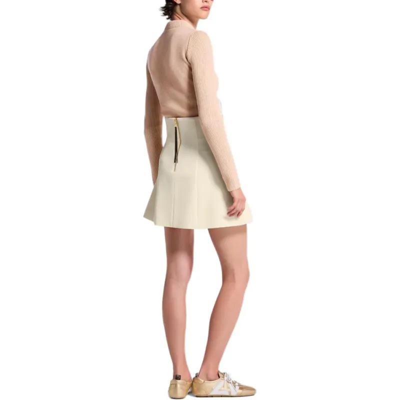 LOUIS VUITTON SS25 Casual Short Skirts Women's Light Beige-6