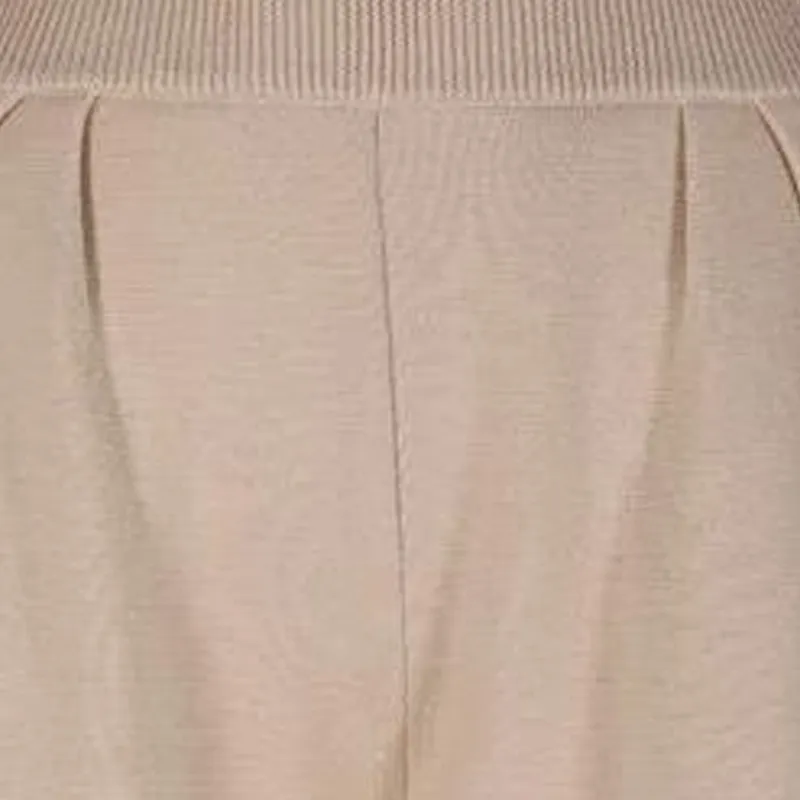 MaxMara Logo Embroidered Wide Leg Pants-3