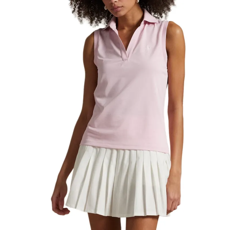 DOUBLE RL Polo Shirt Women's Pink-1