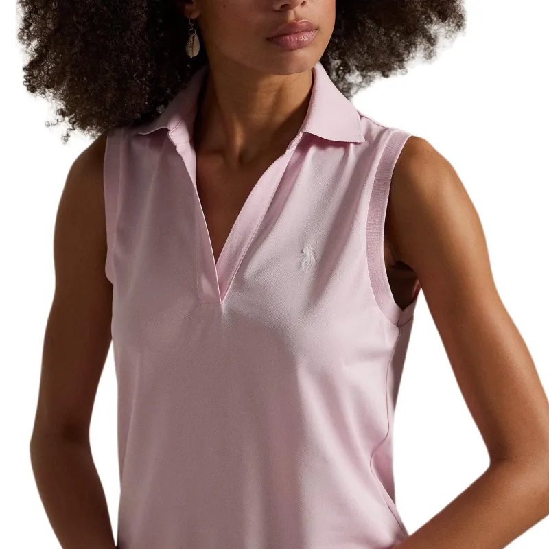 DOUBLE RL Polo Shirt Women's Pink-4