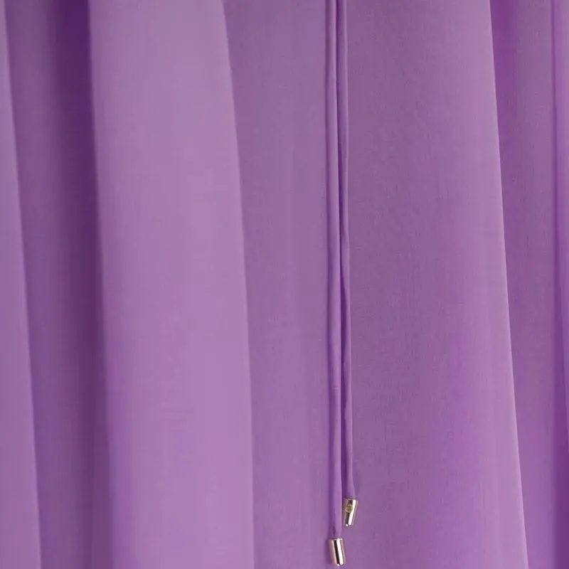 MaxMara Footing Chiffon Mini Dress-3