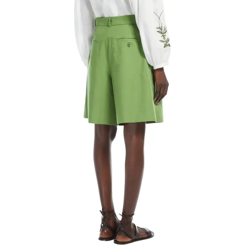 WEEKEND MaxMara Casual Shorts Women's Green-3