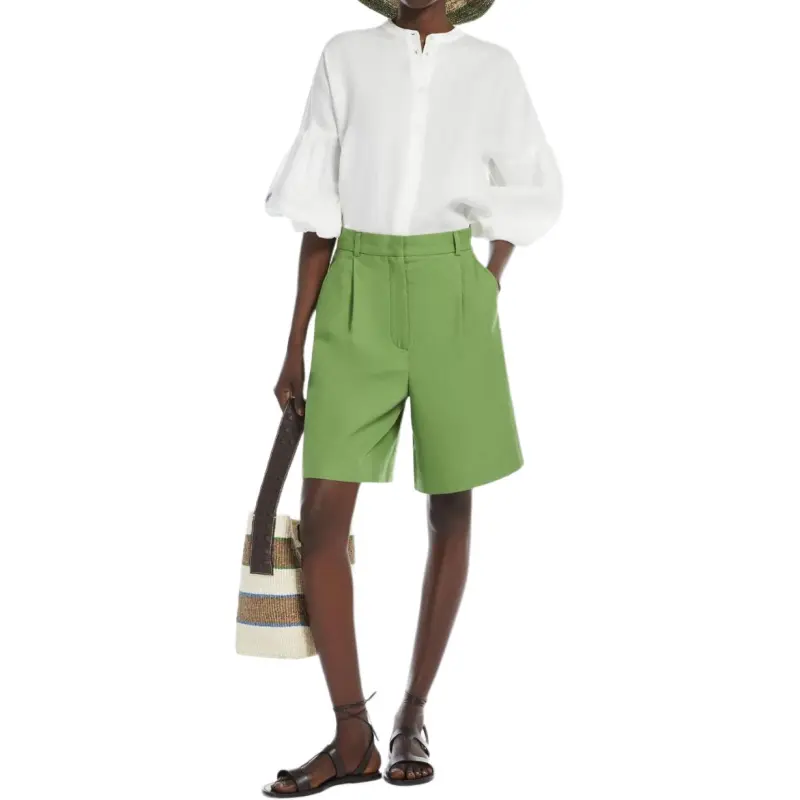 WEEKEND MaxMara Casual Shorts Women's Green-1