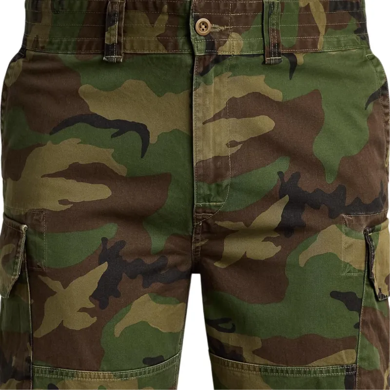 Ralph Lauren Cargo Shorts Men's Camouflage-5
