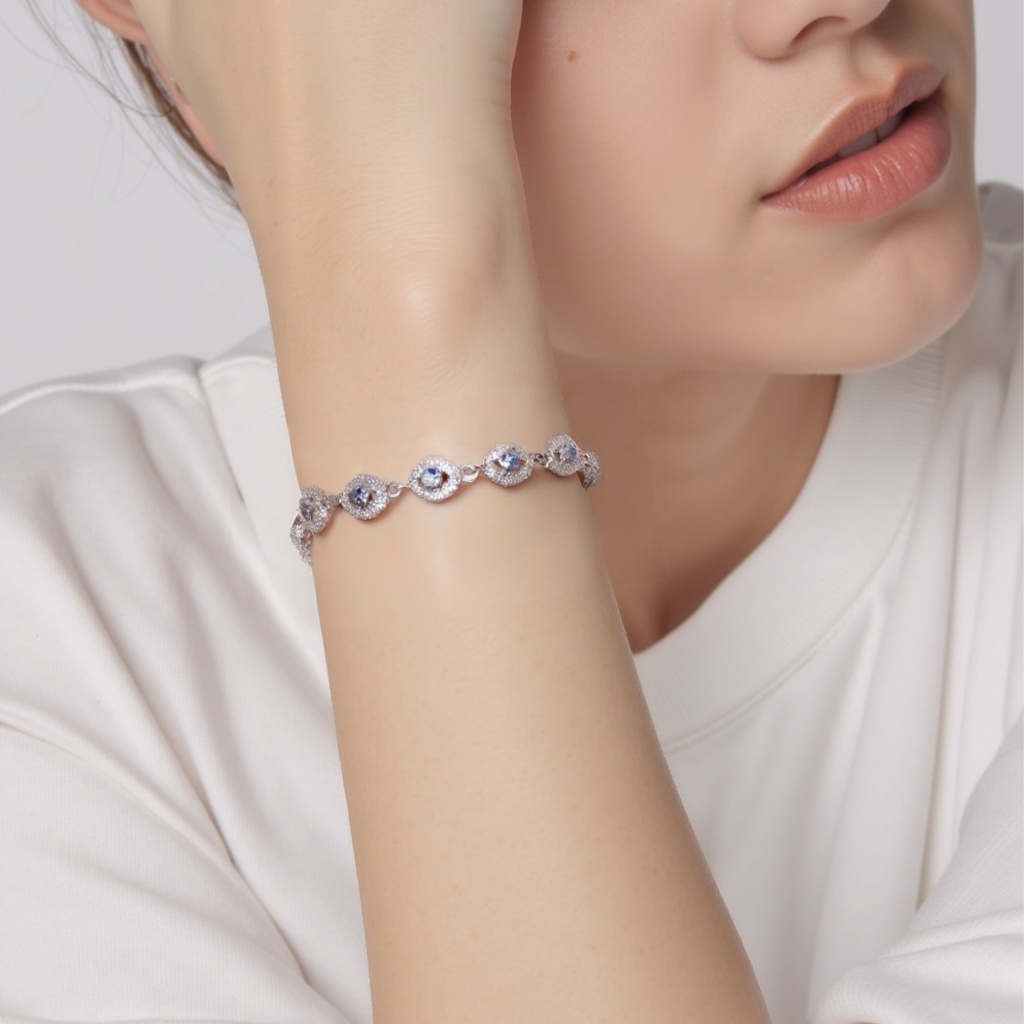 NEW★GIVENCH★クリスタル ・ステーション・ブレスレット Givenchy Crystal Pear Stone Line Bracelet | Dillard's